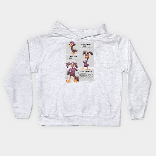 Abby Evolutions Kids Hoodie by disneyevolutions